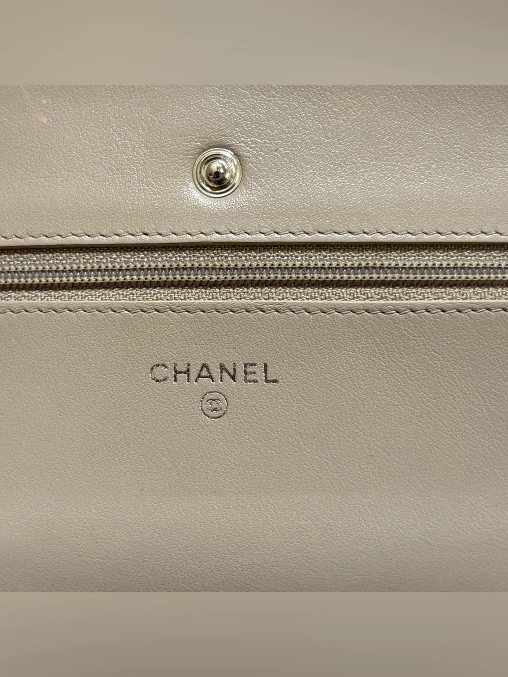 Chanel 2012 Vinyl Lipstick Wallet on chain